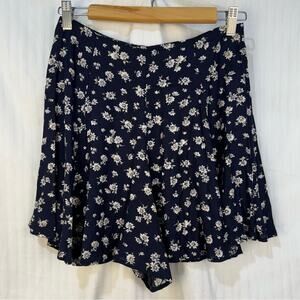 Cindy Collins Flowy Flora Shorts Vintage Women’s Size Medium Casual Boho Floral